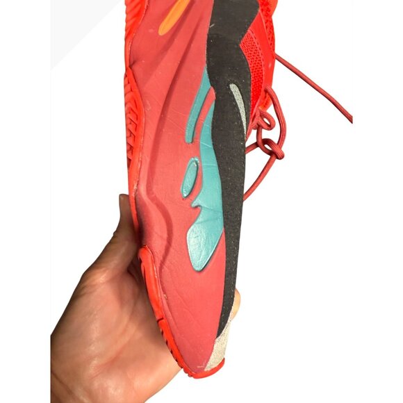 Adidas Yeezy Boost 700 V1 Hi-Res Red Sneakers Size 7 Mens US Retired - Picture 16 of 16